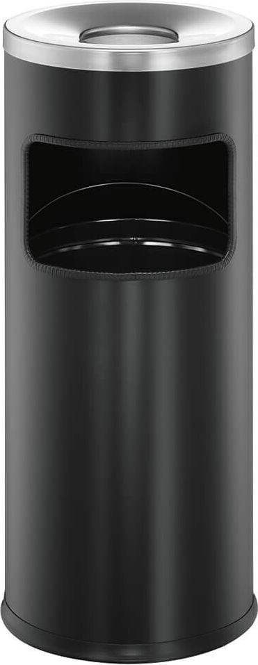 Kombiaschenbecher Durable 3332, Standmodell, 17 Liter, schwarz