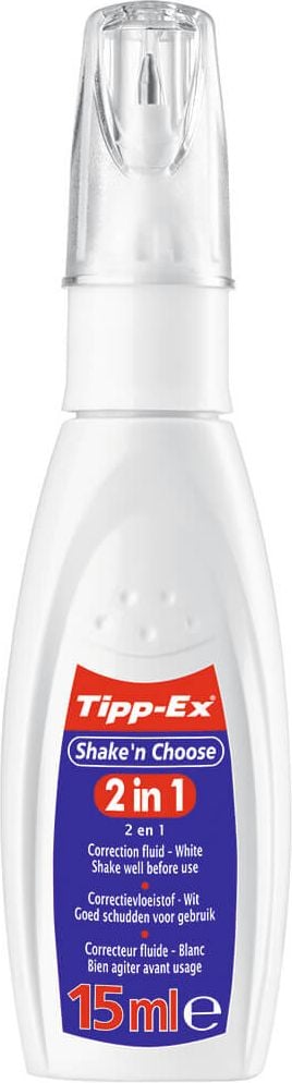 Korrekturstifte Tipp-Ex Shake n Choose 9017312, 15ml, Metallspitze und Schwämmchen
