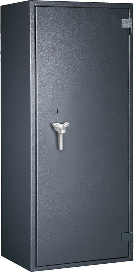 Brandschutzschrank Format Paper Star Pro 3 1-türig, 112,5x68,6x46,3cm, 320kg, Widerstandsgrad 1,
Feuersicherheit S 60 P, Volumen 177 Liter, hellgrau