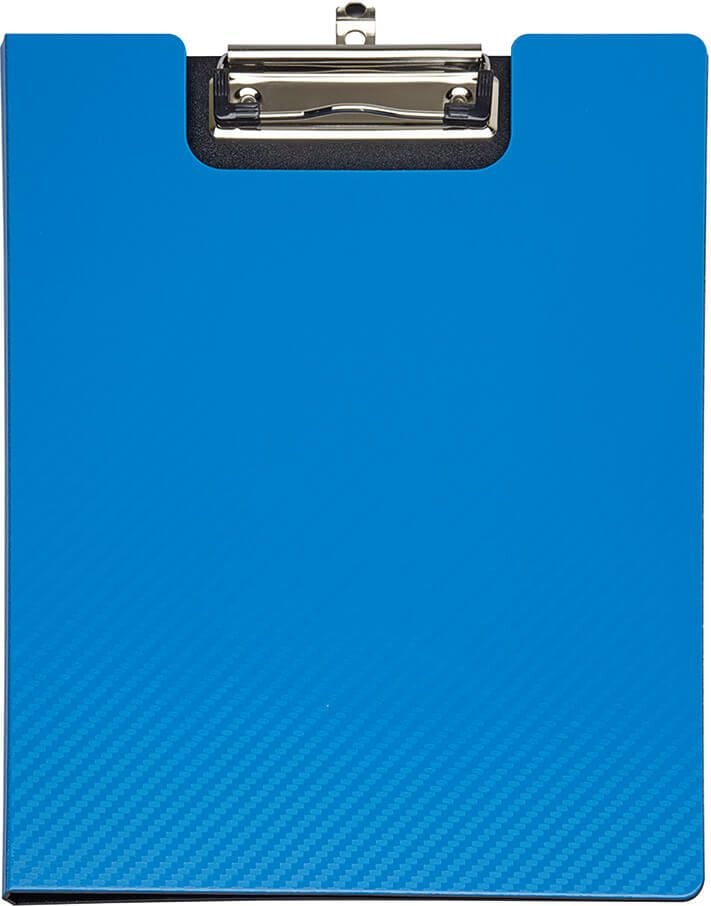 Klemmmappen Maul MAULflexx A4 23611, Klemme kurze Seite, Kunststoff, blau