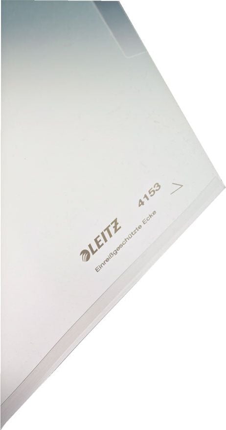 Sichthüllen Leitz Super Premium DIN A4 4153, PVC-Hartfolie 150my, STÜCK!!, rot