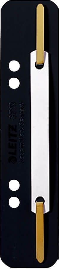 Heftstreifen Leitz 3710, 35x158mm, Kunststoff, Kunststoffdeckleiste,
Pack 250 Stück, schwarz
