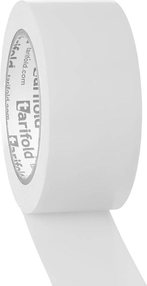 Markierungsband tarifold 19770, 50mm x 33m, 0,15mm stark (150my), PVC, farbig, weiß