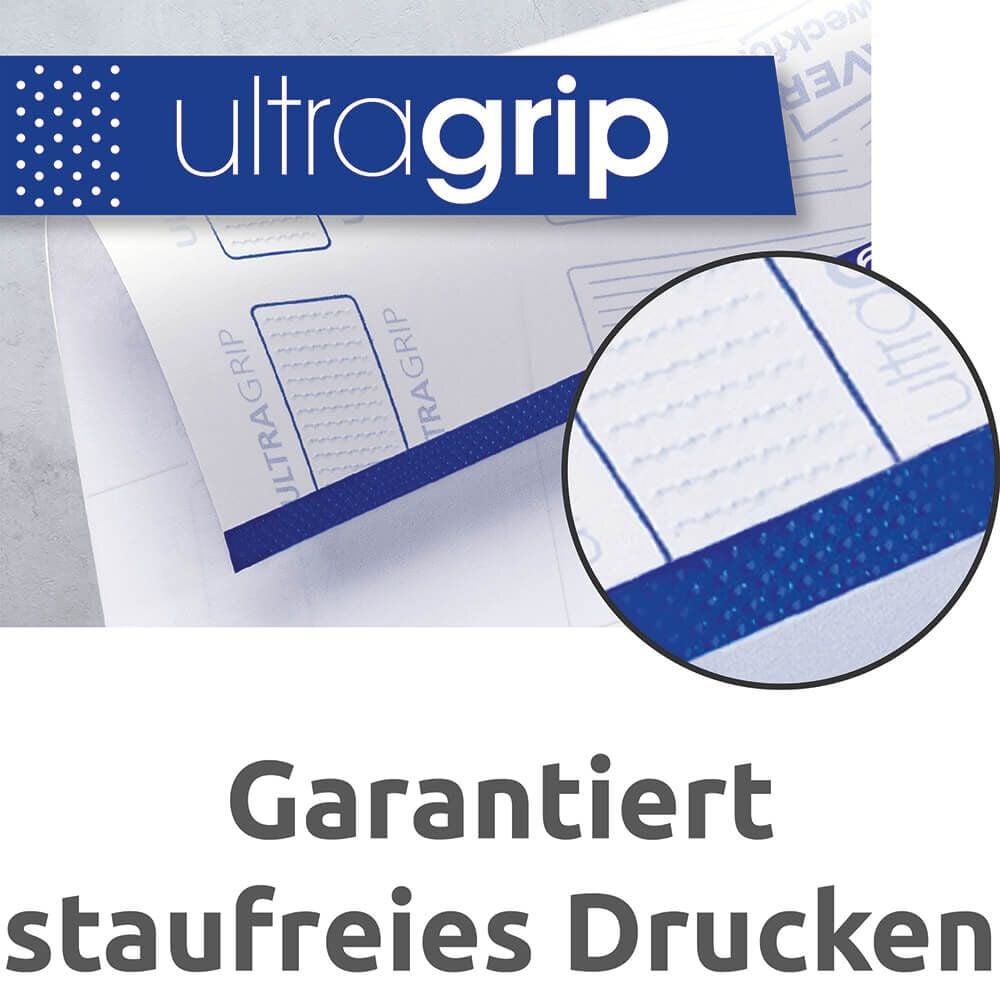Rückenschilder Zweckform L4768-100 ultragrip, breit/kurz, 192x61mm, auf A4, grün,
Pack 100 Blatt/400 Stück
