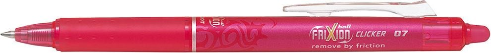 Tintenroller Pilot FriXion Ball Clicker BLRT-FR7 2270, ca. 0,4mm, radierbar, Druckmechanik,
Gehäusefarbe=Schreibfarbe, pink