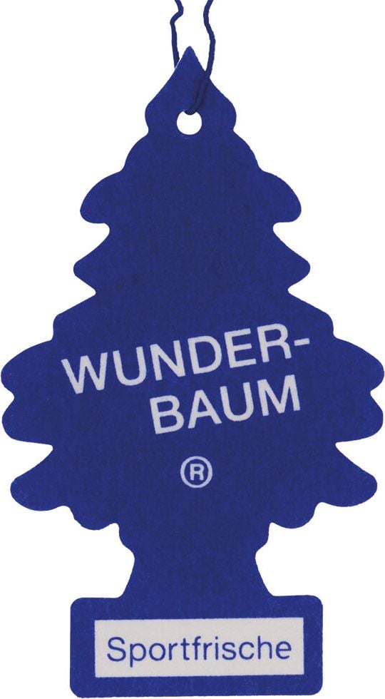 Duftbaum Wunder-Baum Sportfrische, Sportfrische Duft, bis zu 7 Wochen
Frischeduft