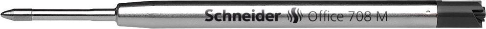 Kugelschreiberminen Schneider 708M, Großraummine, Strichbreite ca. 0,5mm, STÜCK!!, schwarz