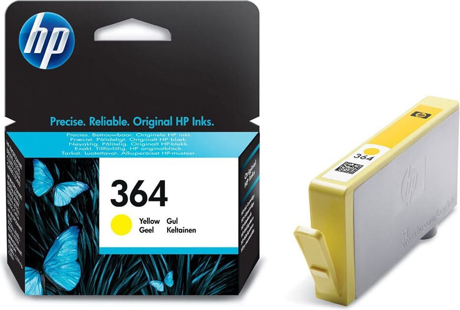 HP Tintenpatrone CB320EE Nr. 364, yellow, 300 Seiten