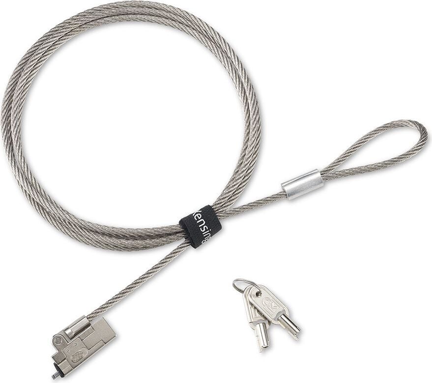 Notebookschloss Kensington Slim NanoSaver 2.0 EQ K60630WW, 180cm Standardkabel, Zylinderschloss