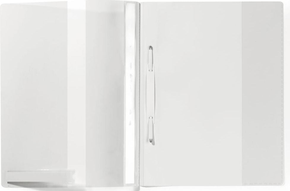 Schnellhefter Durable A4 Überbreite 2510, Hartfolie, transparenter Vorderdeckel,
Innentasche, schwarz