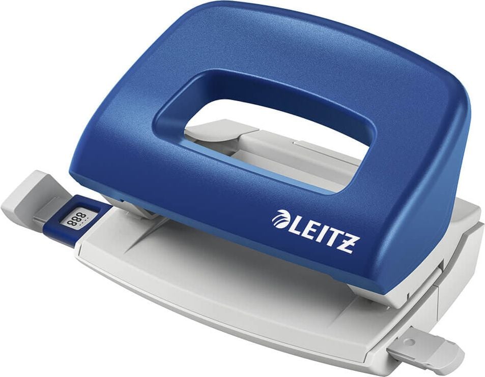 Locher Leitz New NeXXt 5058, ca. 10 Blatt, Anschlagschiene, schwarz