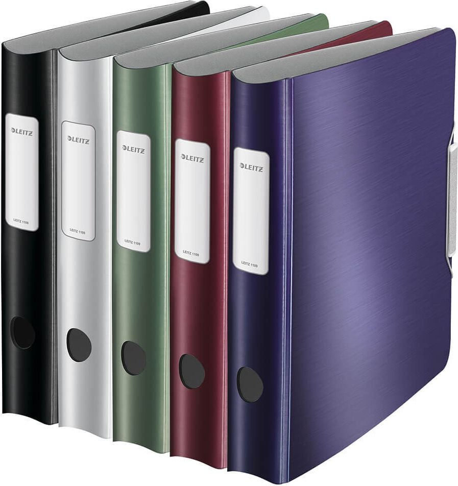 Ordner A4 Leitz Active Style 1109, 65mm, Polyfoam, A4, 6,5cm Rücken, 180 Grad, Kunststoff, grün