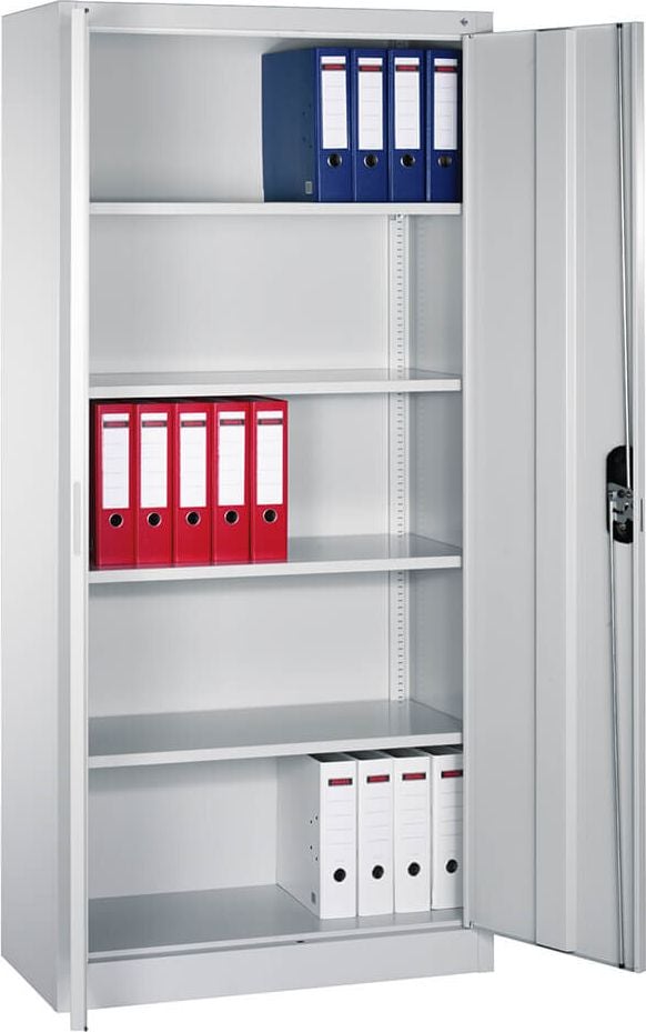 Aktenschrank CP C 2000 Acurado 9260-000, 93x195x40cm (BxHxT), 2 Flügeltüren,
4 Fachböden, 5 Ordnerhöhen, anthrazit