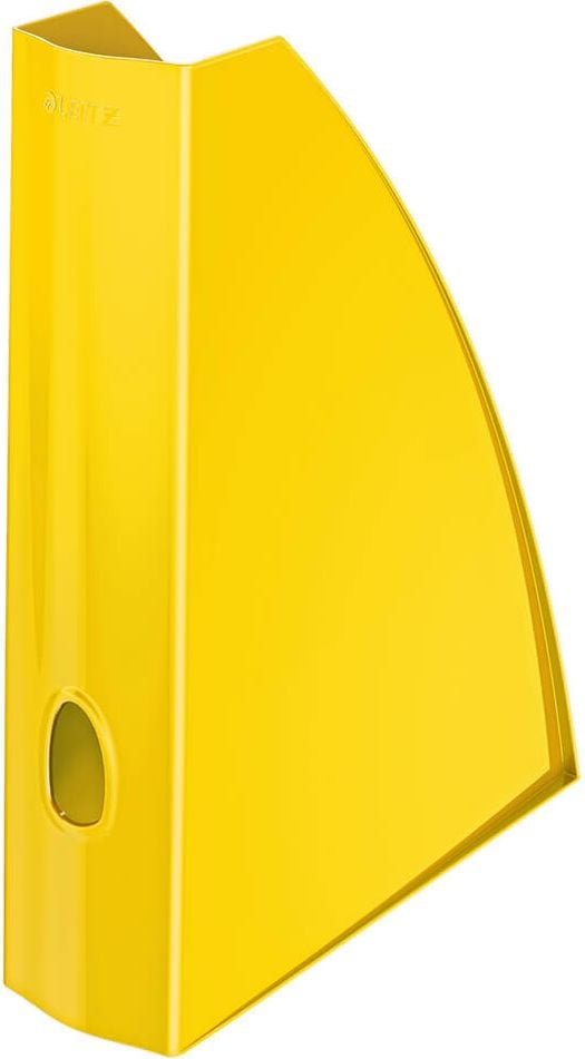 Stehsammler Leitz WOW 5277, A4 hoch, 75mm Rückenbreite, Polystyrol (PS),
WOW-Farben, gelb