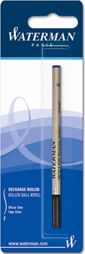 Tintenrollerminen Waterman 1964018/1964019, F, Pack 12 Blister à 1 Stück, blau