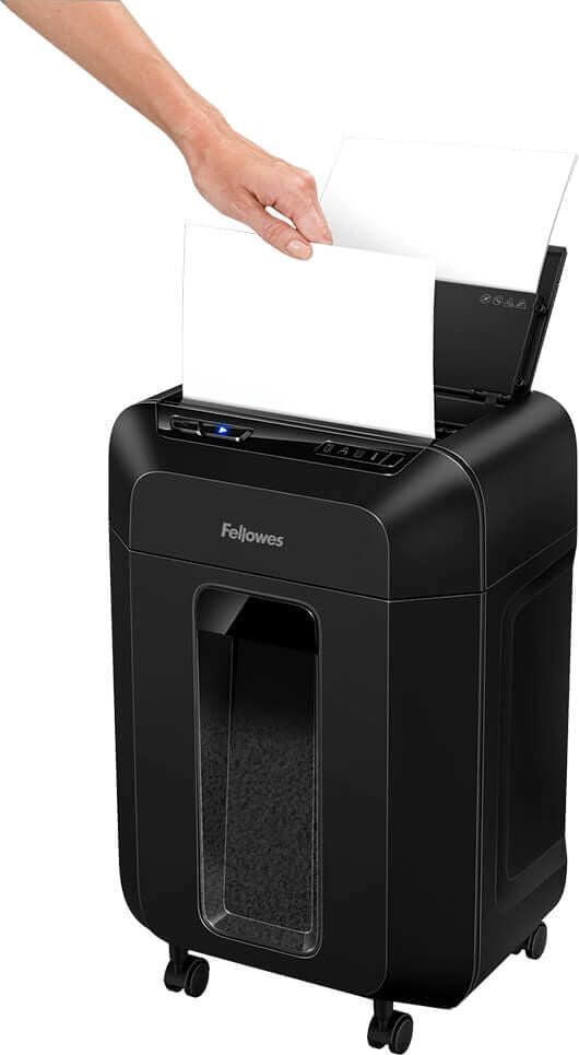 Aktenvernichter Fellowes AutoMax 90M, 4 x 12 mm Partikelschnitt, ca. 90 Blatt, 23
Liter Behälter