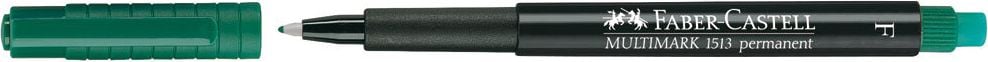 Folienschreiber Faber-Castell MULTIMARK 1513, F ca. 0,6mm, wasserfest, grün