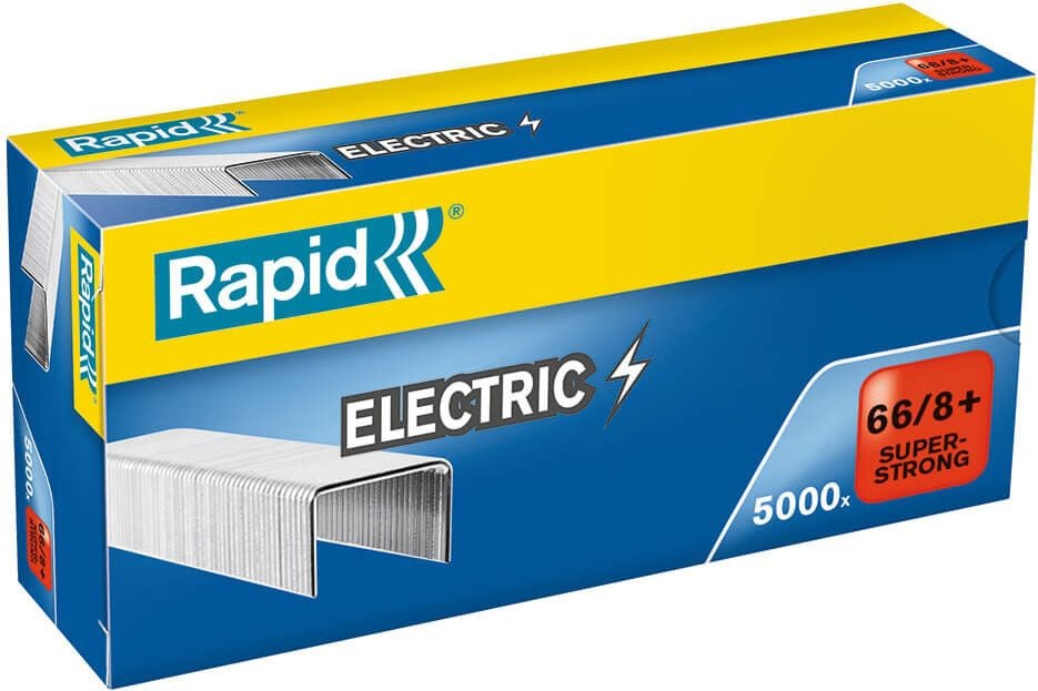 Heftklammern Rapid 66/8 24868000, verzinkt, Pack 5.000 Stück