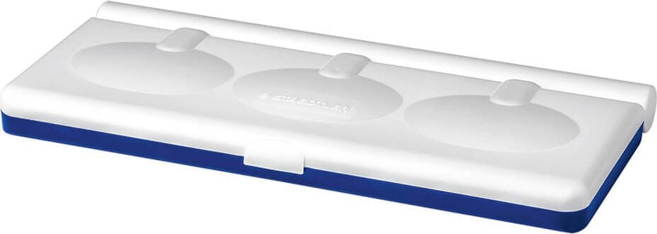 Deckfarbkasten Staedtler Noris Club 888 NC12, 12 Farben, 1 Deckweiß, 1 Feinhaarpinsel
(Größe 4)