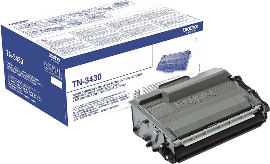 Brother Lasertoner TN-3430, schwarz, 3.000 Seiten