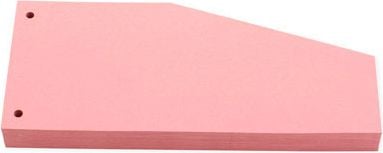Trennstreifen Corona Trapez, 10,5/5,5x24cm, trapezförmig, 190 g/m²
Recycling-Karton, Pack 100 Stück, rot