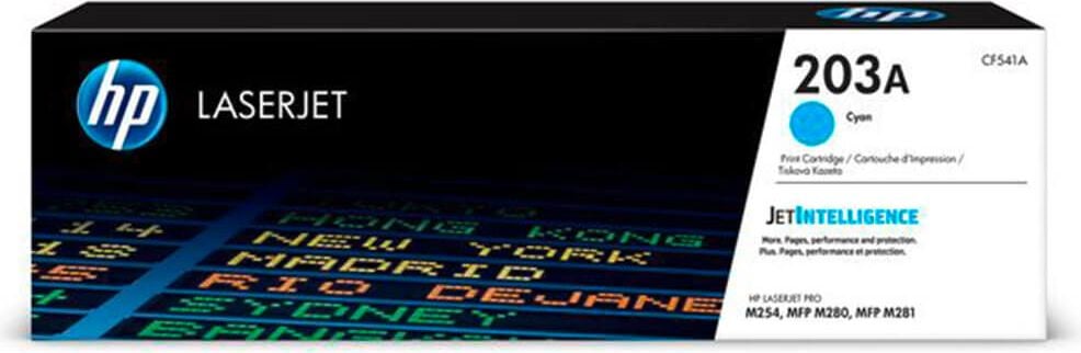 HP Lasertoner CF541A Nr. 203A, cyan, 1.300 Seiten