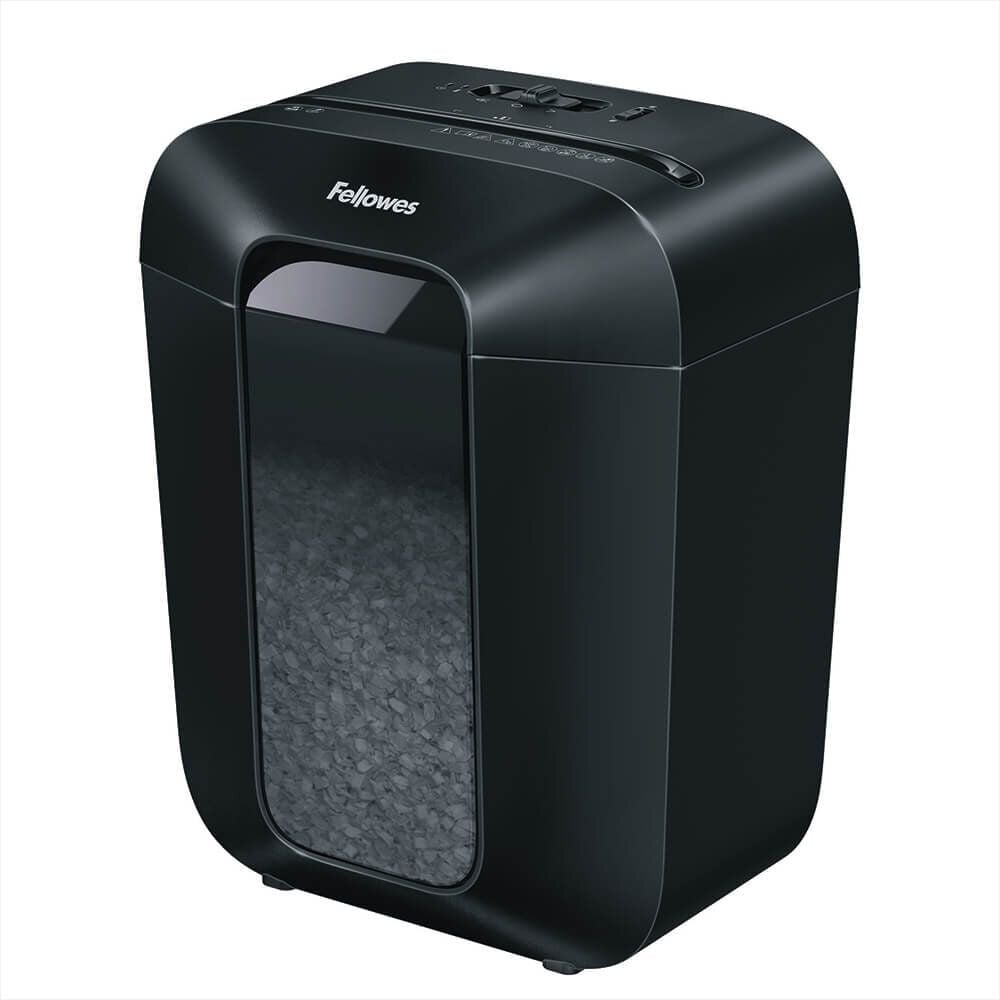 Aktenvernichter Fellowes Powershred LX41 4300701, 4x12mm Partikelschnitt, ca. 8 Blatt, 17 Liter Behälter