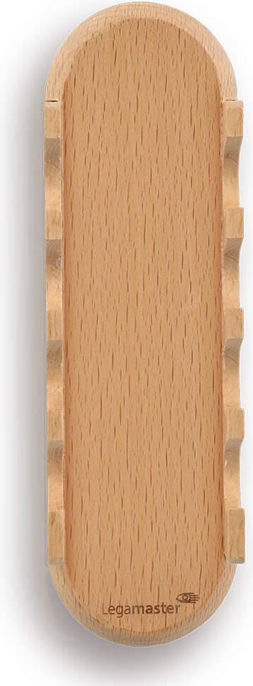 Glasboard-Markerhalter Legamaster WOODEN 7-122125, für 4 Boardmarker, magnetisch, ohne Inhalt,
Holz, FSC-zertifiziert