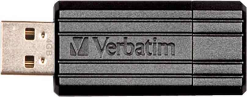 USB-Stick Verbatim PinStripe 49065, 64GB, USB 2.0