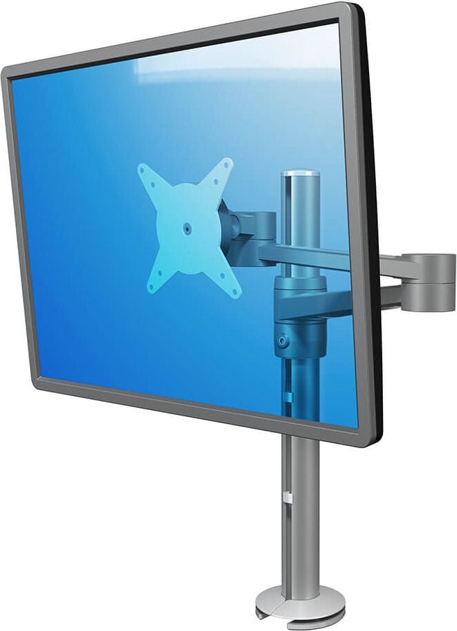 Monitorhalter Dataflex Viewlite Monitorarm 12, 1 Arm, Tragfähigkeit bis zu 8 kg,
höhenverstellbar, Klemmhalterung und
Kabellochhalterung, schwarz