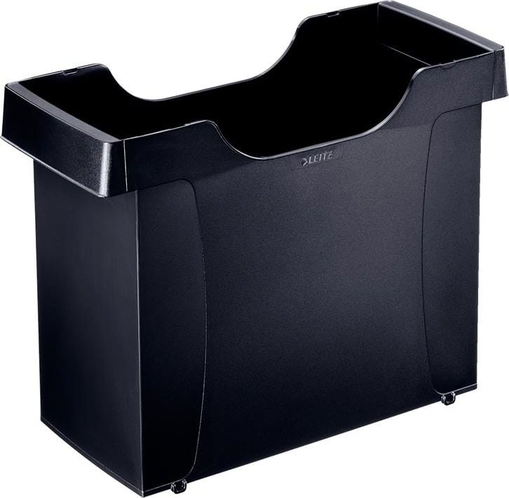 Hängebox Leitz Hängemappenbox Uni-Box Plus 1908, für 20 Hängemappen, ohne Deckel, schwarz