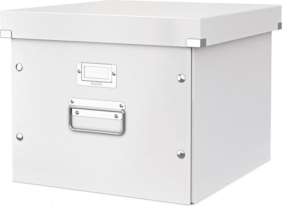 Hängebox Leitz Ablage- und Transportbox Click & Store 6046, für 15 Hängemappen, mit Deckel, weiß