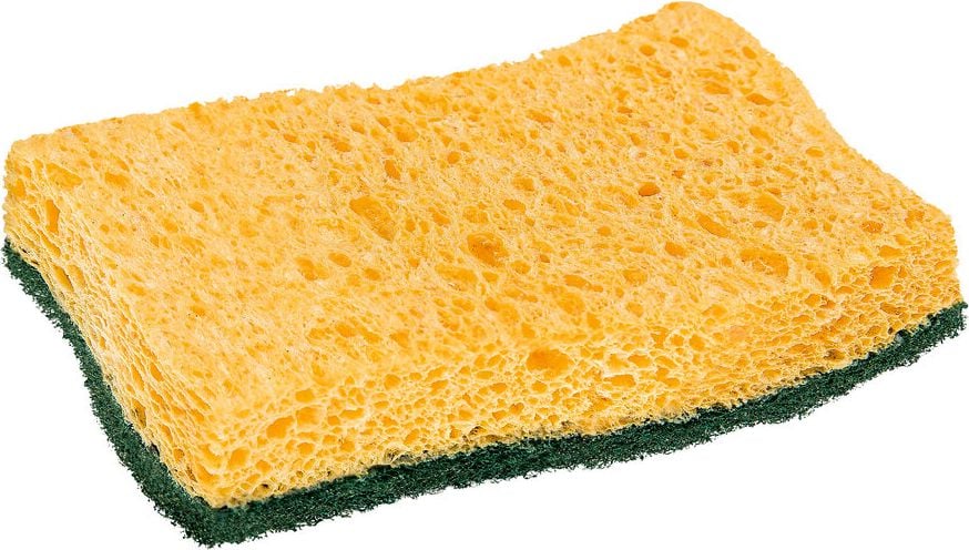 Reinigungsschwamm Scotch-Brite Power Classic, extra stark, entfernt mühelos Fett und
eingebrannte Lebensmittel, Naturfaser, Pack
2 Stück