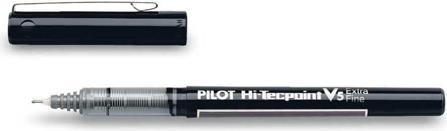 Tintenroller Pilot Hi-tecpoint V5 BX-V5 2227, 0,3mm, Gehäusefarbe=Schreibfarbe, blau