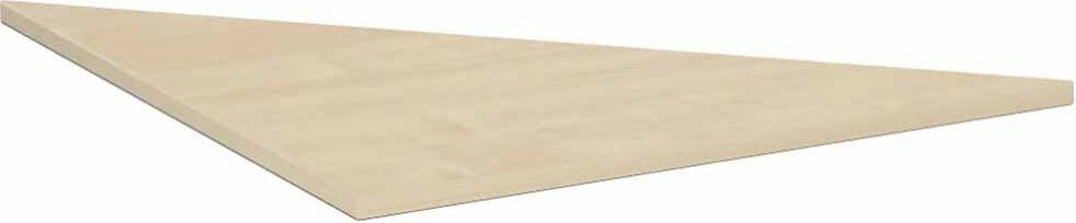Eckverbindung Geramöbel S-555508-WA, 80x80cm (BxT), 68-80cm Höhe,
Dreiecksform, Stützfuß, ahorn