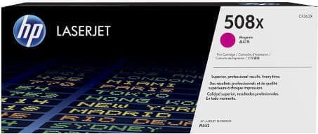 HP Lasertoner CF363X Nr. 508X, magenta, 9.500 Seiten