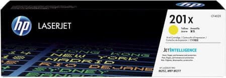 HP Lasertoner CF402X Nr. 201X, yellow, 2.300 Seiten