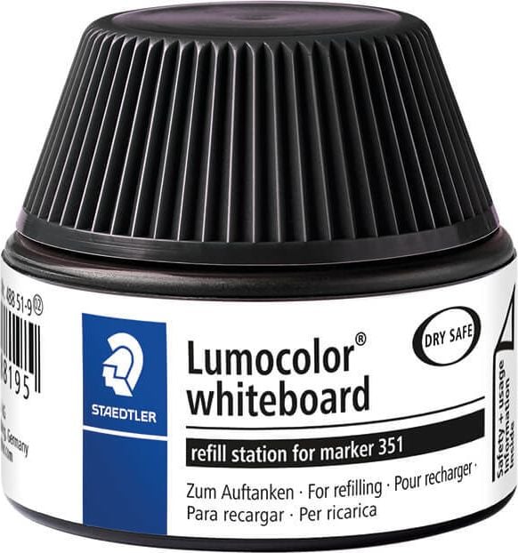 Boardmarker Nachfülltuschen Staedtler Lumocolor 488 51, 30ml, schwarz