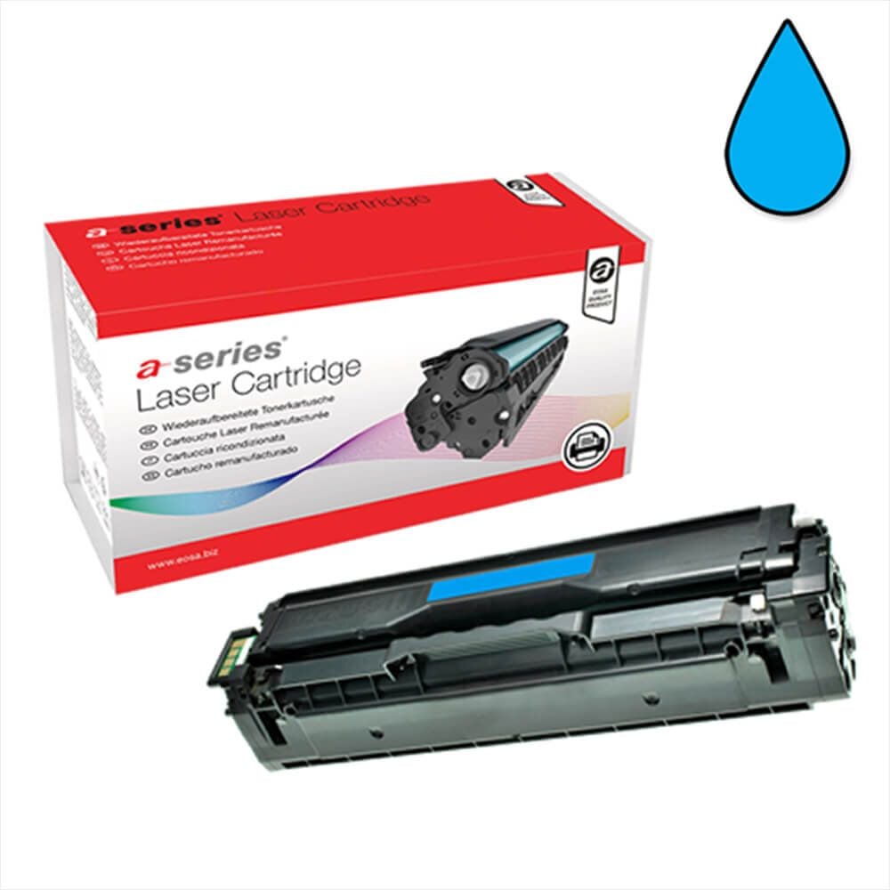 a-series Lasertoner für Samsung CLT-C504S/ELS, cyan, 1.800 Seiten