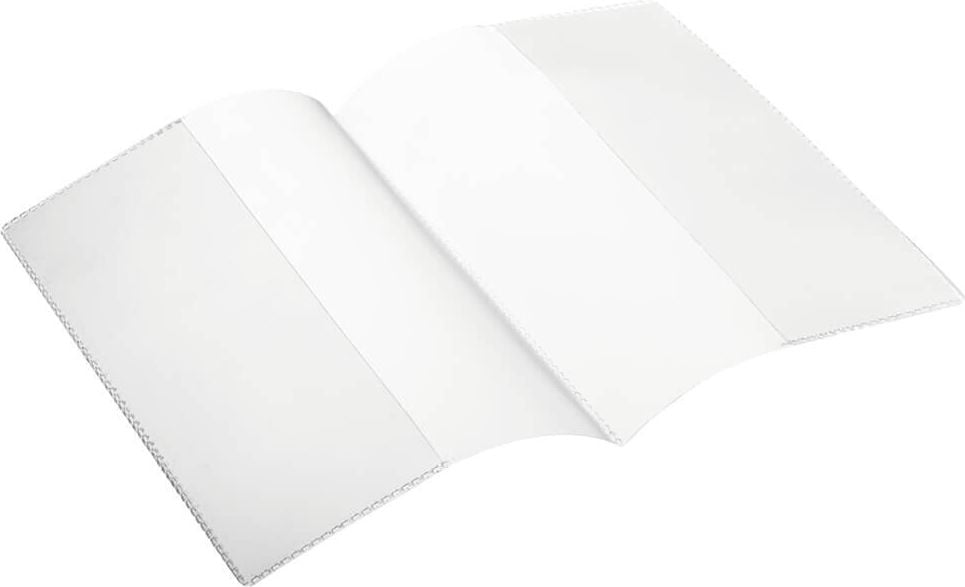 Ausweishüllen Durable 2140, für 2 x A6, PP-Folie, glasklar, Pack 10 Stück, transparent