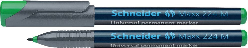 Folienschreiber Schneider Maxx 224 M, ca. 1mm, wasserfest, blau