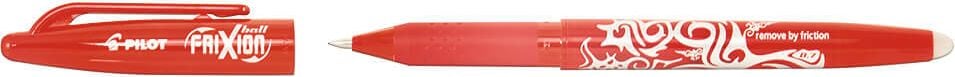 Tintenroller Pilot FriXion Ball BL-FR7 2260 Grundfarben, ca. 0,4mm, radierbar, Grundfarben,
Gehäusefarbe=Schreibfarbe, rot