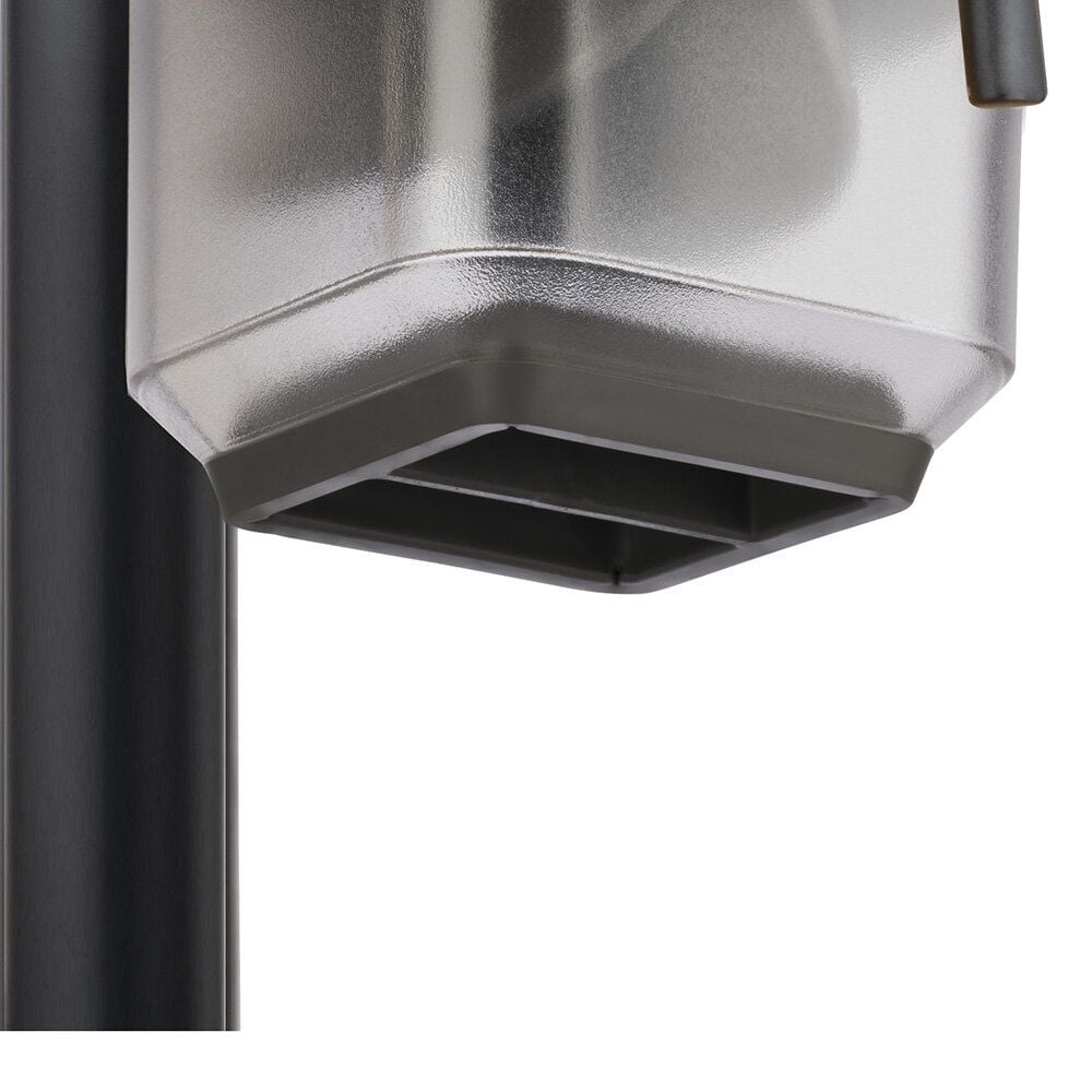 Müslispender APS FRESH & EASY 11840, 1-fach, 4,5 Liter Volumen, Edelstahl/Kunststoff, 21,5x54x17cm (BxHxT), transparent/schwarz