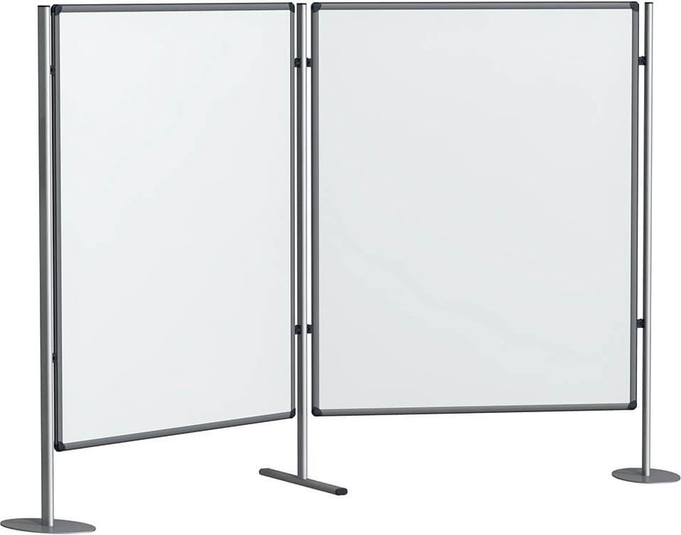 Stellwand Franken PRO SFD8003, 90x120cm, Schreibtafel/Filztafel, blau