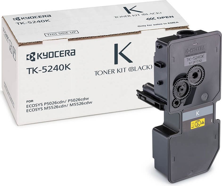Kyocera Lasertoner TK-5240K, schwarz, 4.000 Seiten