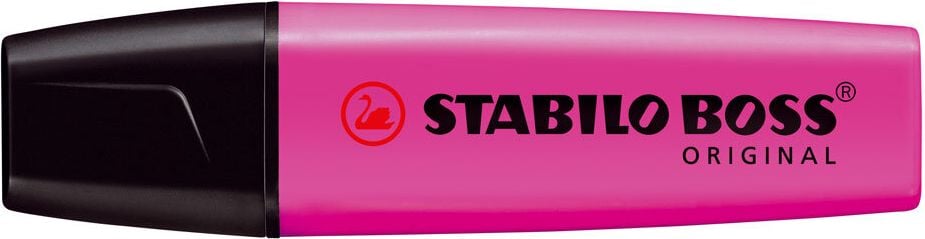 Textmarker STABILO BOSS ORIGINAL 70, ca. 2-5mm, Keilspitze, nachfüllbar, violett