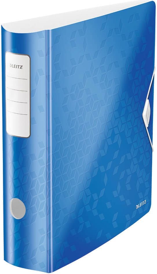 Ordner A4 Leitz Active WOW 1106, 82mm, Polyfoam, A4, 8,2cm Rücken, 180 Grad, Kunststoff, blau