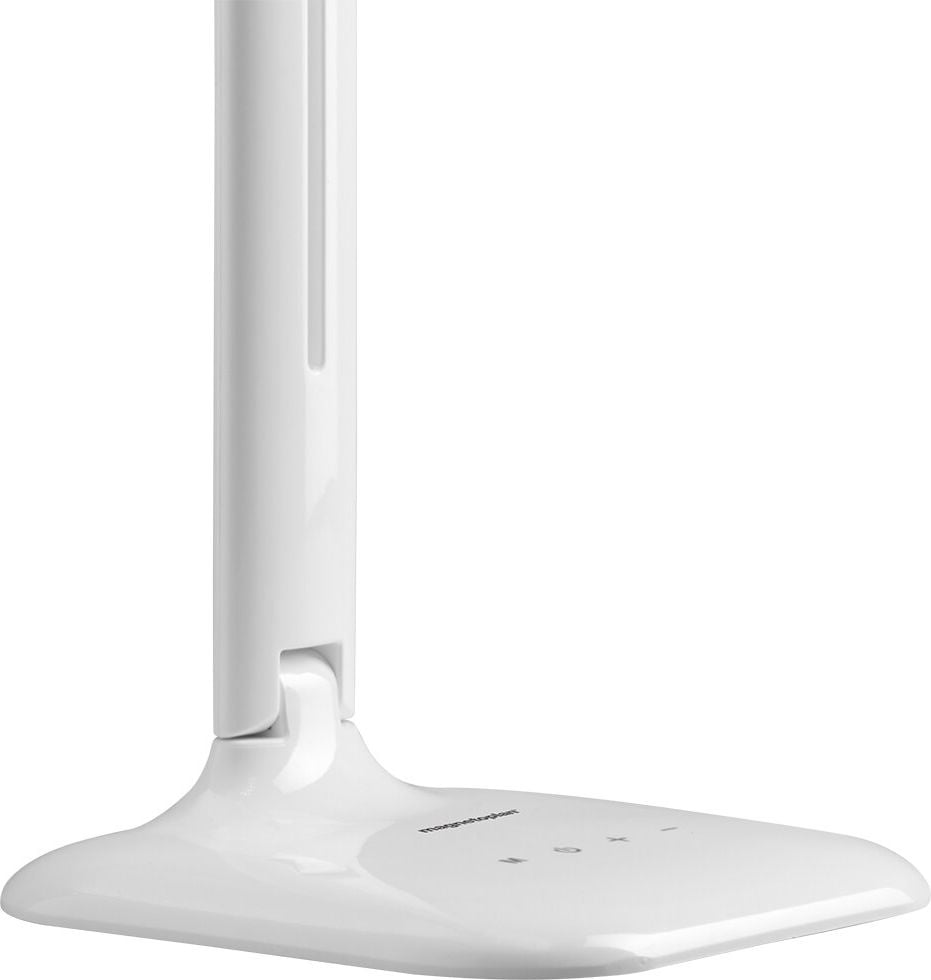 LED-Schreibtischleuchte Magnetoplan Lumos Tropo 4424900, 7 W LED (warmweiß-tageslichtweiß), 201lm,
5-stufig dimmbar, 3 Farbtemperaturen,
klappbar, Standfuß, weiß