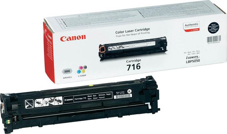 Canon Lasertoner 716BK, schwarz, (1980B002), 2.300
Seiten