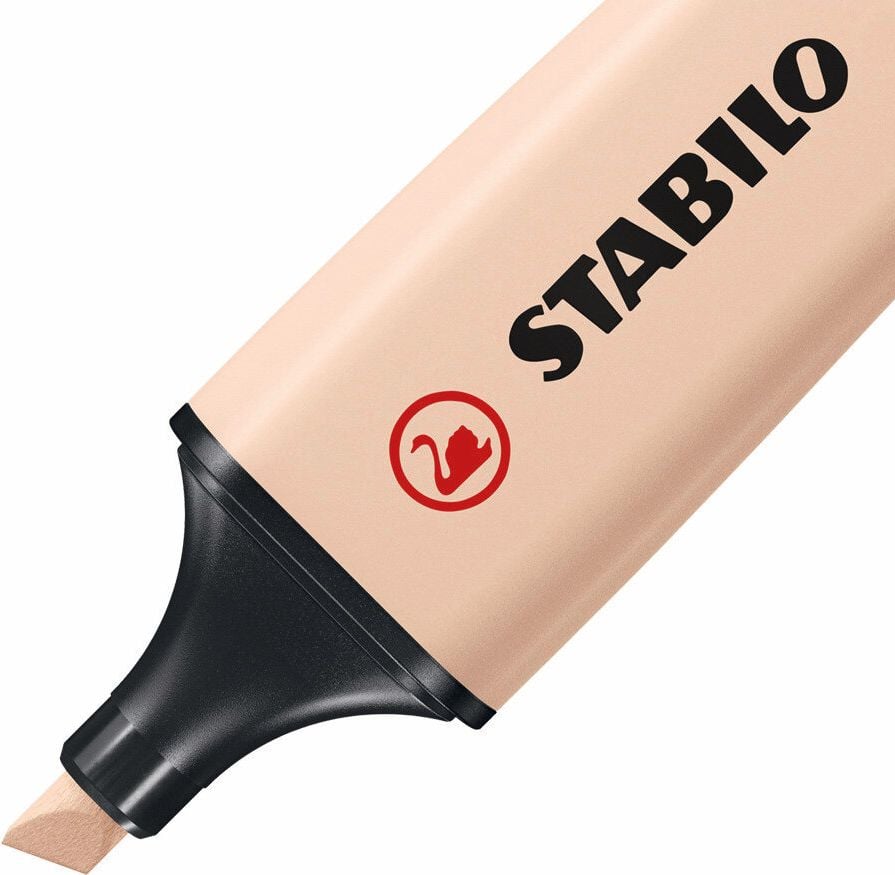 Textmarker STABILO BOSS ORIGINAL NatureCOLORS, ca. 2-5mm, Keilspitze, Etui mit 6 Farben